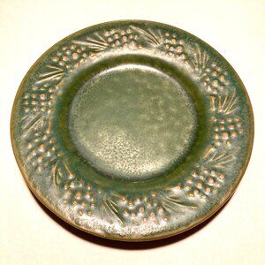 6” Artisan Terra Cotta Plate for bottle rest